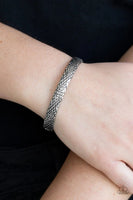 Power Pack - Silver - Paparazzi Cuff Bracelet