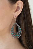 Love To Be Loved - Blue - Paparazzi Earrings