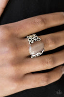 Paparazzi - So In Love - Brown Moonstone Paparazzi Ring