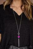 Unstoppable Glamour - Pink - Paparazzi Necklace #4949 (D)