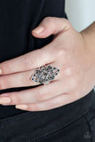 Princess Priss - Black - Paparazzi Ring