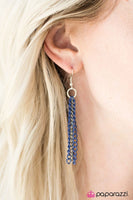 Paparazzi - Colorful Calamity - Blue Necklace #3974 (D)