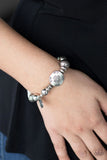Aesthetic Appeal - Silver - Paparazzi Stretchy Bracelet