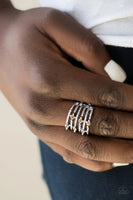 Paparazzi - Scale Up - Brown Paparazzi Ring