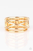 Way Wayward - Gold - Paparazzi Ring