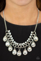 Paparazzi - All Toget-HEIR Now - White Necklace
