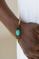 Apache Trail - Brass - Paparazzi Cuff Bracelet