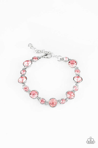 Starstruck Sparkle - Pink - Paparazzi Clasp Bracelet