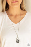 Notorious Noble - Silver - Paparazzi Necklace