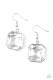 Me, Myself, and IDOL - White - Paparazzi Earrings