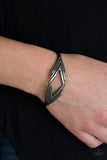 In Total De-NILE - Black - Paparazzi Cuff Bracelet