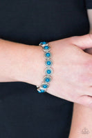 Globetrotter Goals - Blue - Paparazzi Stretchy Bracelet