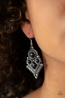 So Sonoran - Black - Paparazzi Earrings