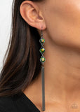 Moved to TiersMoved to Tiers - Multi - Paparazzi Oil Spill Life of the Party Earrings