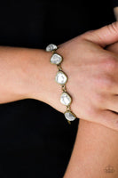 Perfect Imperfection - Brass - Paparazzi Clasp Bracelet #4093