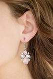 Wonderland Waltz - Pink - Paparazzi Earrings