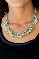 Keep A GLOW Profile - Green - Paparazzi Necklace #1592 (D)