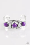 Keep On TRIBE-ing - Purple - Paparazzi Cuff Bracelet #1428