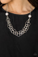 Paparazzi - Daring Diva - Silver Necklace #1573