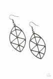Unbreakable - Black - Paparazzi Earrings