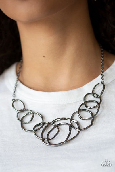 All Around Radiance - Black - Paparazzi Necklace