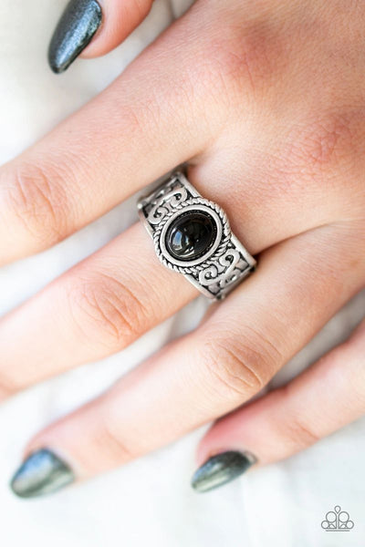 Totally Tidal - Black - Paparazzi Ring