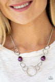 Lead Role - Purple - Paparazzi Necklace #1433 (D)
